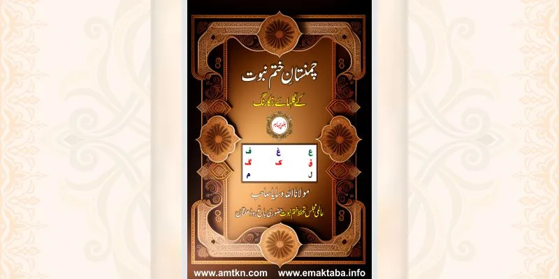 چمنستان ختم نبوت کے گلہائے رنگا رنگ جلد چہارم کتاب